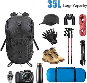 <span class=keywords><strong>Sac</strong></span> <span class=keywords><strong>à</strong></span> <span class=keywords><strong>dos</strong></span> d'<span class=keywords><strong>alpinisme</strong></span> pliable léger de <span class=keywords><strong>30</strong></span> <span class=keywords><strong>litres</strong></span> adapté au voyage et <span class=keywords><strong>à</strong></span> l'aventure d'<span class=keywords><strong>alpinisme</strong></span> en plein air épaule compacte - Product Image 5