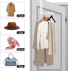 Best-Selling Fashion Style <b>Over</b> <b>the</b> <b>Door</b> Foldable <b>Hooks</b> Hanger Small Laundry Rack for Hanging Clothes - Product Image 3