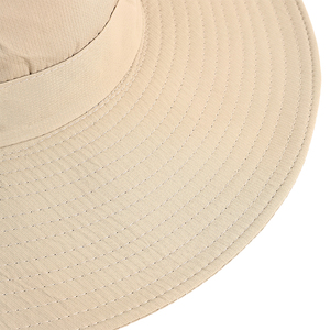 Cappelli da pescatore per escursioni all'aria aperta regolabili con Logo personalizzato a tesa larga cappello da pesca da uomo - Product Image 5