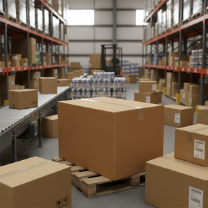 <b>Double</b> <b>Wall</b> Corrugated Eco-Friendly Cardboard <b>Box</b> Brown Beverage Export Quality for Shipping Packaging and Warehouse Storage - Product Image 3