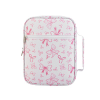 Sac à Bible imprimé personnalisé et élégant, organisateur de livres multifonctionnel avec porte-stylos internes, sac à Bible portable à main
