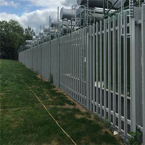 W Valla de empalizada de acero galvanizado pálido 1,8 m Altura 2,75 M Ancho Precios competitivos Servicio de modelado 3D incluido - Product Image 5