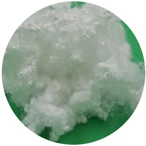 Recycler Fibre Discontinue de Polyester Solide HCS Pour Suffing Oreillers