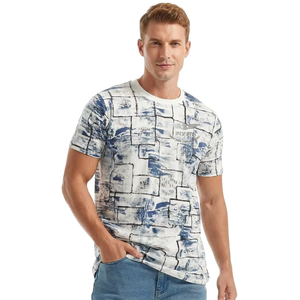 เสื้อยืดคอกลมแขนสั้นสีแดงสำหรับผู้ชาย ผ้าฝ้าย 100% ไซส์ยุโรป ทรงปกติ ใส่สบาย ระบายอากาศได้ดี เป็นมิตรกับสิ่งแวดล้อม แห้งเร็ว น้ำหนัก 220 กรัม - Product Image 4