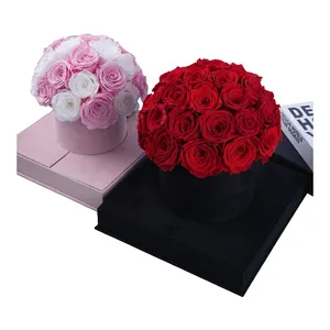 Wholesale Eternal Rose Flower Home Decor Valentines Gifts Stabilized Flower Preserved Roses In Gift Box