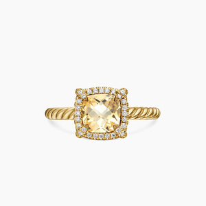 Latest Fashion Best Selling Colourful CZ Stone Zircon <strong>Ladies</strong> Jewellery <strong>Gold</strong> Plated Silver Citrine <strong>Ring</strong> - Product Image 3