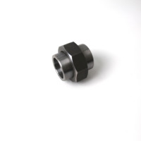 Raccord de tuyauterie forgé en acier au carbone A105 DN50 2 pouces, filetage femelle, 3000 LBS, type SW Union