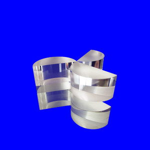 Tùy chỉnh hợp nhất silica Ống kính thủy tinh phẳng lồi bán cầu ống kính hình trụ - Product Image 3
