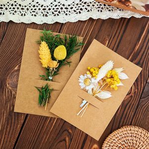 Mini Bouquet De Fleurs Séchées Décoration De Table Petite Bouteille De Lait Arrangement Boîte Aux Lettres Cadeau Pampa Boutonnière Gâteau Fleurs - Product Image 4