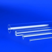 Tube en verre de quartz personnalisé par le fabricant, résistant à la chaleur, pour l'industrie des semi-conducteurs, offrant des solutions de soudage, de pliage, de four et sans ozone.