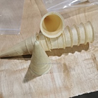 Machine automatique de formage de manchons en papier pour cornets de crème glacée, machine à fabriquer des cornets, pour la production de cornets gaufrés et de bâtonnets soufflés, prix usine