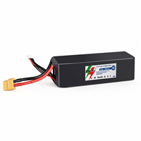 Baterai LiHV Racing 6S 22.8V 1300mAh 115C XT90 Extreme Discharge FPV Drone LiPo untuk Kompetisi Quadcopter Kecepatan Tinggi 800 Cycle