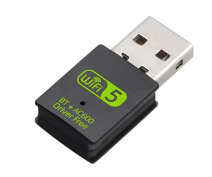 600 Mbit/s 5GHz <span class=keywords><strong>2</strong></span> in 1 Dualband-USB BT4.<span class=keywords><strong>2</strong></span> WLAN-Adapter WLAN-Dongle, 433 Mbit/s 150 Mbit/s/ BT 4.<span class=keywords><strong>2</strong></span> für PC/DVB/TV-Set-Box - Product Image 4