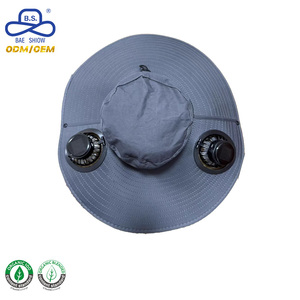 Casquette Bob Respirante avec Ventilateur Solaire Intégré pour Pêcheurs, Protection Solaire Personnalisable avec Logo, Idéale pour l'Extérieur - Product Image 3