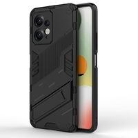 Coque de téléphone antichoc Offre Spéciale pour Xiaomi Redmi Note 12 4G Global Punk Armor 2 en 1 PC + coque de téléphone antichoc en TPU avec support