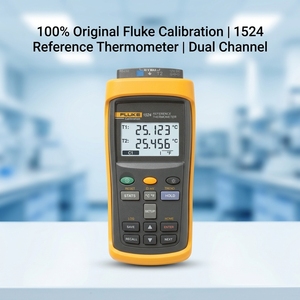 Original for Calibration 1524 Reference Thermometer Dual Channel Handheld Readout Data <b>Logging</b> 0.011C Accuracy Plastic OEM - Product Image 2