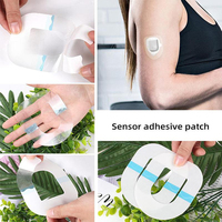 Patch adhésif imperméable en film PU de qualité médicale transparente extra-résistant pour capteur CGM, compatible Libre, Dexcom, Omnipod