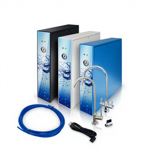 Sistema de Ósmosis Inversa de Flujo Directo de 1 y 2 Vías, 70-120 L/H, con Función de Limpieza Automática, para Debajo del Fregadero, Eléctrico, Doméstico, de 4 Etapas - Product Image 1