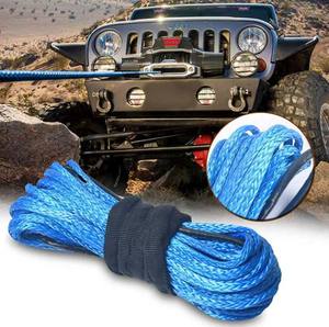 Ligne de <span class=keywords><strong>treuil</strong></span> tressée creuse Offres Spéciales <span class=keywords><strong>corde</strong></span> marine UHMWPE <span class=keywords><strong>corde</strong></span> synthétique <span class=keywords><strong>Dyneema</strong></span> <span class=keywords><strong>pour</strong></span> récupération SUV tout-terrain - Product Image 6