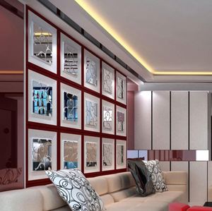Hot Sale Acrylic 3d Wall Sticker Adesivo De Parede Diy Stickers <b>Large</b> Plane Tv Backdrop Decorative Painting Mirror Europe - Product Image 5