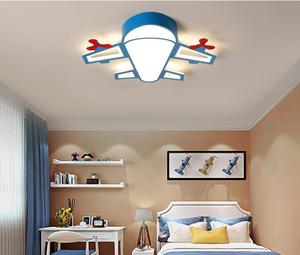 Plafonnier en fer forgé pour enfants, design art déco d'avion, <span class=keywords><strong>luminaire</strong></span> de plafond, idéal pour la <span class=keywords><strong>chambre</strong></span> d'un garçon - Product Image 3