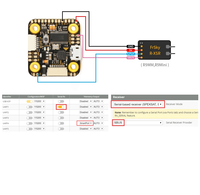 T-MOTOR MINI F7 Flight Controller BMI270/MPU6000 Racing FC untuk Drone FPV Freestyle Suku Cadang DIY