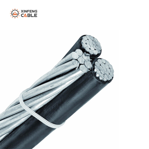 <span class=keywords><strong>Cable</strong></span> aéreo de baja tensión en racimo dúplex para servicio, <span class=keywords><strong>cable</strong></span> de distribución superior de 2, 4, 6 AWG con AAC, AAAC, ACSR, <span class=keywords><strong>neutro</strong></span> y mensajero - Product Image 2