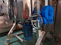Ligne de production de savon liquide industrielle JF, réservoir de mélange, machine de fabrication de savon liquide pour la production de shampooing et de détergent
