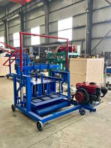 WJ 2-45D เครื่องทำอิฐขนาดเล็กแบบเคลื่อนที่ได้สำหรับชนบท/บ้านโครงการก่อสร้างแบบ <span class=keywords><strong>DIY</strong></span> + เครื่องจักร de fabrices - Product Image 6