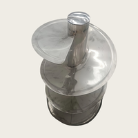 Mélangeur d'aliments verticaux en acier inoxydable pour l'élevage de volailles, mélangeur d'aliments secs et humides, broyeur d'aliments pour animaux, bétail et volailles
