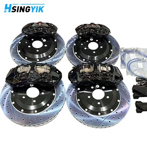 Kit de freinage haute performance Hsingyik avec disques perforés avant et arrière pour VW <span class=keywords><strong>Golf</strong></span> <span class=keywords><strong>R</strong></span> MK4 MK5 MK6 MK7 - Product Image 2