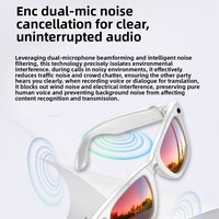 Nouvelles lunettes intelligentes Meta 13MP avec traduction IA, capture photo et vidéo, partage d'images, double réduction de bruit pour les appels