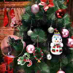 Christmas Day 30pcs Pack Decoration <b>S</b> <b>Hook</b> Multi-functional Hanger Christmas Tree Christmas Socks Ball <b>Hook</b> Jewelry - Product Image 6
