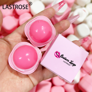 Logo OEM Fraise <span class=keywords><strong>Baume</strong></span> à lèvres naturel longue durée Crème solaire hydratante réparatrice en profondeur Sphère hydratante boule ronde <span class=keywords><strong>Baume</strong></span> à lèvres - Product Image 3