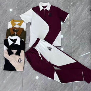 Setelan Baju Polo Anak Laki-laki Model YQ287 Ukuran 38-46, Pakaian Musim Panas, Setelan Baju Anak 2 Potong untuk Anak - Product Image 4