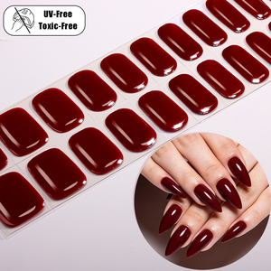 Colle <span class=keywords><strong>à</strong></span> <span class=keywords><strong>ongles</strong></span> pré-cureurisée de qualité salon, personnalisée OEM ODM, sans HEMA, sans lampe UV, vernis <span class=keywords><strong>à</strong></span> <span class=keywords><strong>ongles</strong></span> en gel, autocollants pour <span class=keywords><strong>ongles</strong></span>, enveloppes d'<span class=keywords><strong>ongles</strong></span> en gel sans UV - Product Image 1