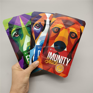 11*19 + 8cm đáy phẳng tám túi bên có thể khóa lại Túi giấy Kraft đứng lên túi ziplcok Cà Phê/trà/bột/Suger/Snack - Product Image 1