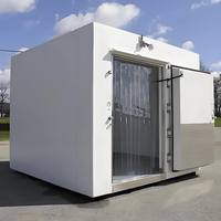 Unité de réfrigération mobile économique pour chambre froide, congélateur mobile Copeland à énergie solaire, facile à utiliser pour les camions de restauration