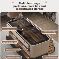 Armoire de rangement moderne de style italien, en bois massif écologique, finition laquée, pour chambre principale et salon, idéale pour les bijoux