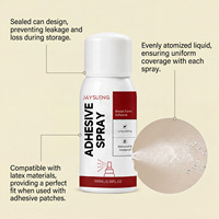 Spray adhésif pour prothèse mammaire, imperméable, résistant à la transpiration, longue durée, adhésif sûr pour la peau, pour prothèse mammaire en silicone, 100 ml
