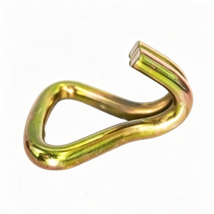 Gancho en J de doble alambre de 25 mm al por mayor, capacidad de 450 kg, accesorio terminal de acero al carbono para correas de remolque, fabricado en Vietnam - Product Image 6