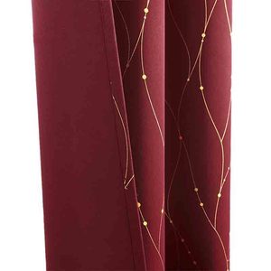<span class=keywords><strong>Tenda</strong></span> per la casa oscurante a 71% 90% <span class=keywords><strong>con</strong></span> filo glitterato elegante e fashion design a gancio spesso per la casa - Product Image 4