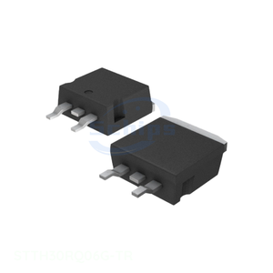DIODE STANDARD 600V 30A D2PAK STTH30RQ06G-TR Single Diodes Manufacturer Channel TO-263-3, D2PAK (2 Leads + Tab), TO-263AB - Product Image 1