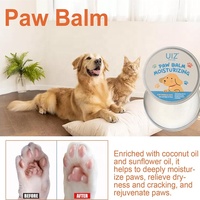Baume Bio Réparateur et Hydratant pour Pattes d'Animaux – Sûr à Lécher, Protège, Répare et Hydrate – Crème Cire pour Nez et Pattes de Chiens et Chats