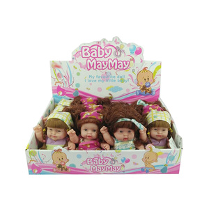 <span class=keywords><strong>Muñecas</strong></span> Reborn de Silicona Negra Africana de 8 Pulgadas, <span class=keywords><strong>Muñecas</strong></span> Americanas para Niños - Product Image 1