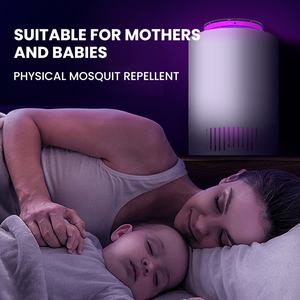 Dayoung lampu Anti nyamuk dalam ruangan, lampu pembunuh terbang dengan bahan ABS bertenaga USB 5W keadaan padat - Product Image 5