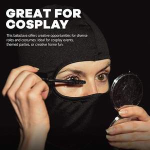 Premium classico <span class=keywords><strong>teschio</strong></span> protezione per il viso maschera per il ghiaccio in seta di passamontagna per moto per il ciclismo - Product Image 3