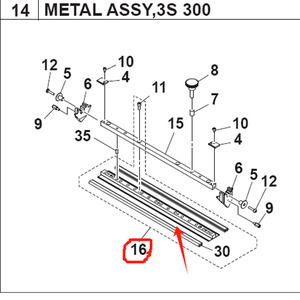 KGY-M71DA-A0 KGY-M71DA-00 KGY-M71DA металла <span class=keywords><strong>SQG</strong></span> сварной шов 3S 40 для деталей машины трафаретной печати ygp SMT ygp - Product Image 5
