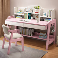 Bureau et étagère combinés pour la maison, table d'étude et d'écriture simple et minimaliste pour enfants, bureau d'ordinateur pour chambre à coucher
