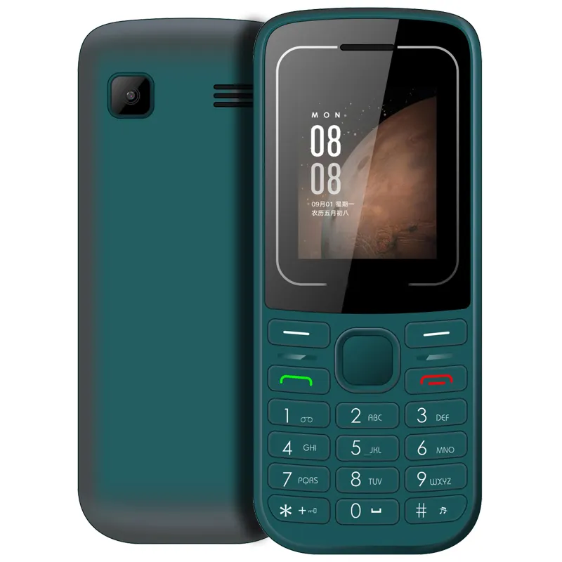 Werks-OEM Z60 4G LTE 1,77 Zoll Dual-Sim-Typ-C-Port-Taste Telefono Celular 4G-Mobiltelefon